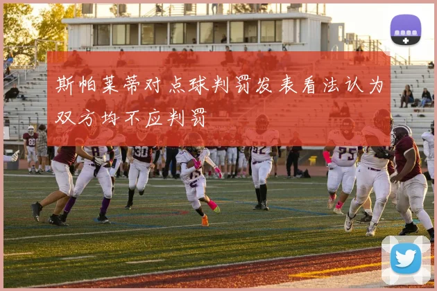 斯帕莱蒂对点球判罚发表看法认为双方均不应判罚